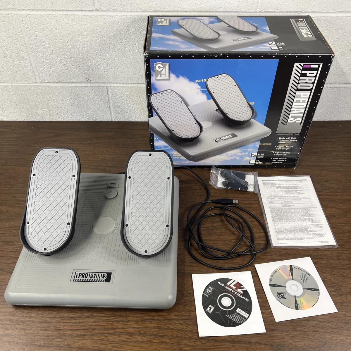 CH Products Flight Pedal Video Game Controllers for sale | eBay