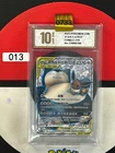 Pokemon S-Chinese Card Sun Moon CSM2cC-170 SR Eevee & Snorlax-GX Grade 10