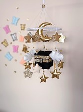 Personalized Kaaba Baby Mobile  slamic Baby Mobile Baby Shower Gift Handmade