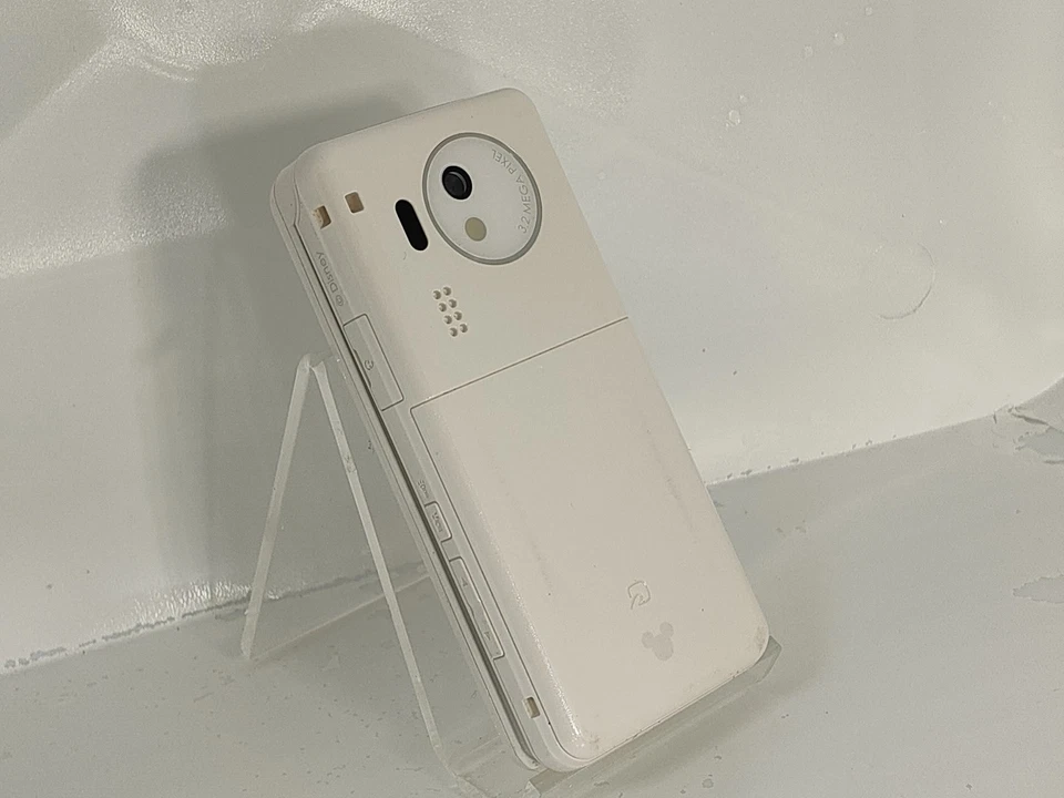 【dummy!】 DisneyMobile-Japan DM004SH （color white） non-working cellphone - Image 3 of 3