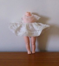 1950's Cosmopolitan Ginger Dress in White Tagged