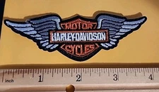 HD Motorcycles Embroidered Iron/Sew On Patch