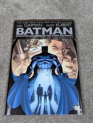 Batman: Whatever Happened to the Caped Crusader? HC Deluxe 1st Print DC Comics
