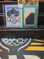 2025 Panini Boys Of Summer James Tibbs III Jumbo Swatch Signature Booklet #13/15