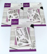New Crafter's Companion 3-Pack Build-A-Scene Acrylic Stamps