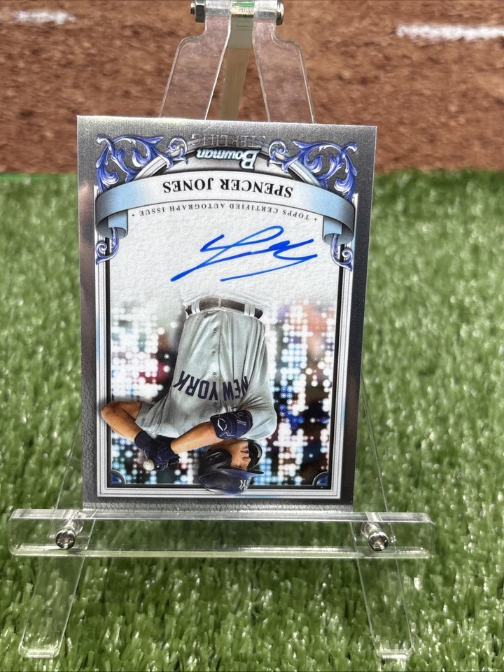 2024 Bowman Sterling Spencer Jones Prospect Auto #PA-SJ Yankees - Image 2 of 4