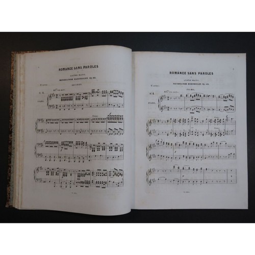 Mendelssohn Piece for Piano And Piano 4 Hands ca1850 - Picture 5 of 12