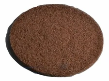 Fits For Oreck Orbiter Strip Pad, 12" dia, Brown 437049