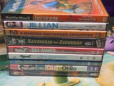 new DVD lot 9 sealed DVDs various titles Sealed NOS LOT