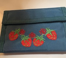 Vintage 1980 s Girl s Strawberry Wallet By Roger Gimbel