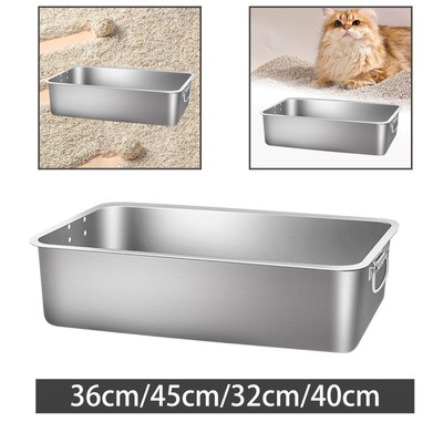 Katzentoilette leicht zu reinigen glatte Oberfläche mit Griffen Katzentoilette Sandbox