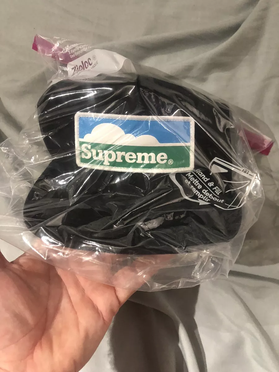 Supreme Horizon 5 Panel Hat Black Box Logo Bogo FW18 | eBay