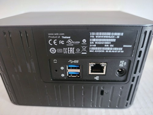 WD My Cloud EX2 NAS, 8TB (2x4TB RAID 0), local access only, Excellent Condition - Photo 9/17