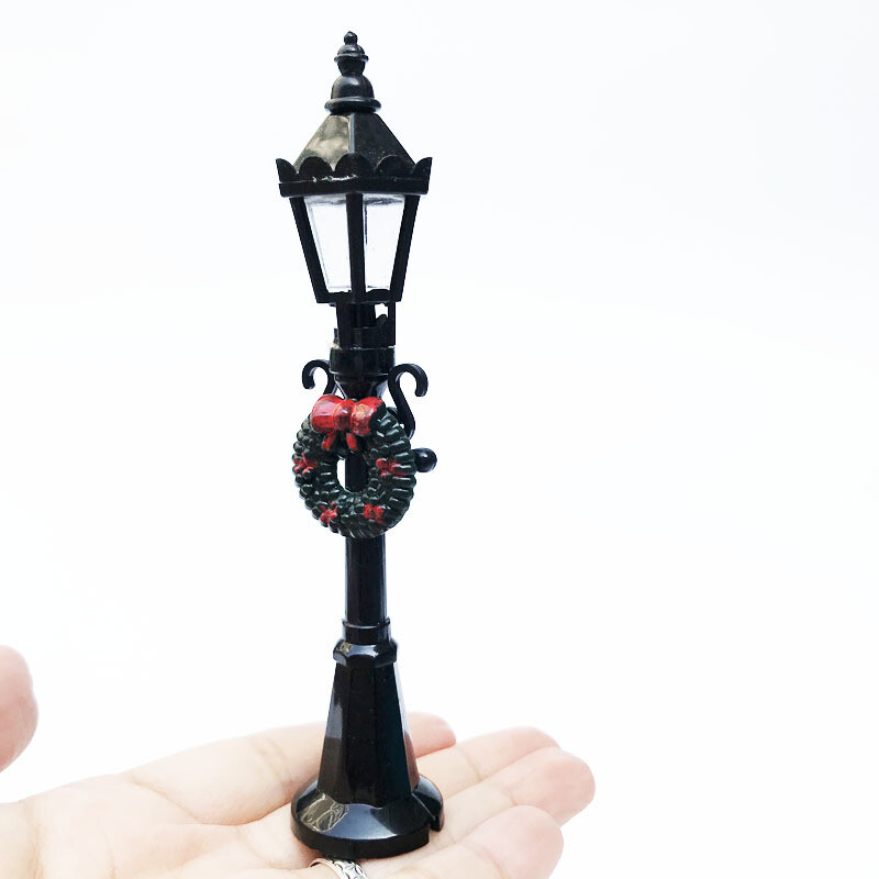 112 Scale Dollhouse Street Light Lamp Christmas Outdoor Miniature Accessories eBay