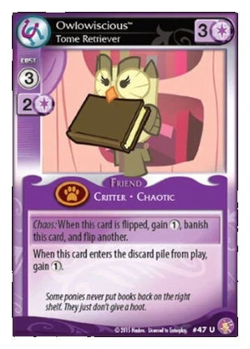 Коллекционные карточные игры Hasbro My Little Pony CCG на английском языке