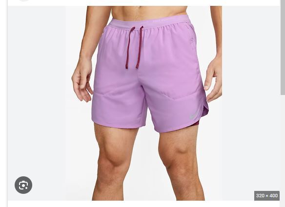 NEW MENS XL X LARGE NIKE STRIDE RUNNING SHORTS 7
