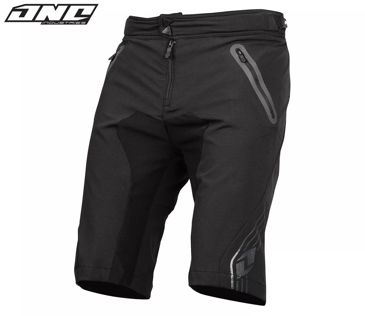ONE INDUSTRIES ION MTB BIKE SHORTS BLACK WITH LINER cycling trail