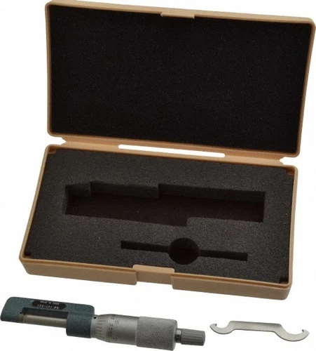 Mitutoyo 0 to 1" Range, Mechanical Hub Micrometer 0.001" Graduation, 0.0001" ...