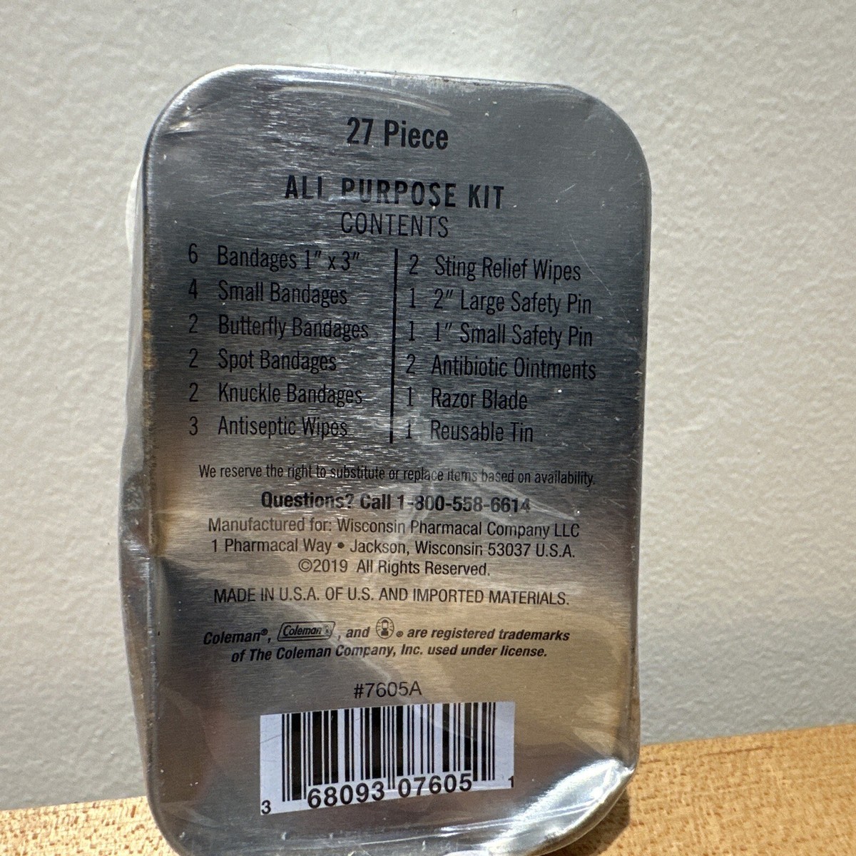 Coleman All Purpose Mini First Aid Kit - 27 Pieces | eBay