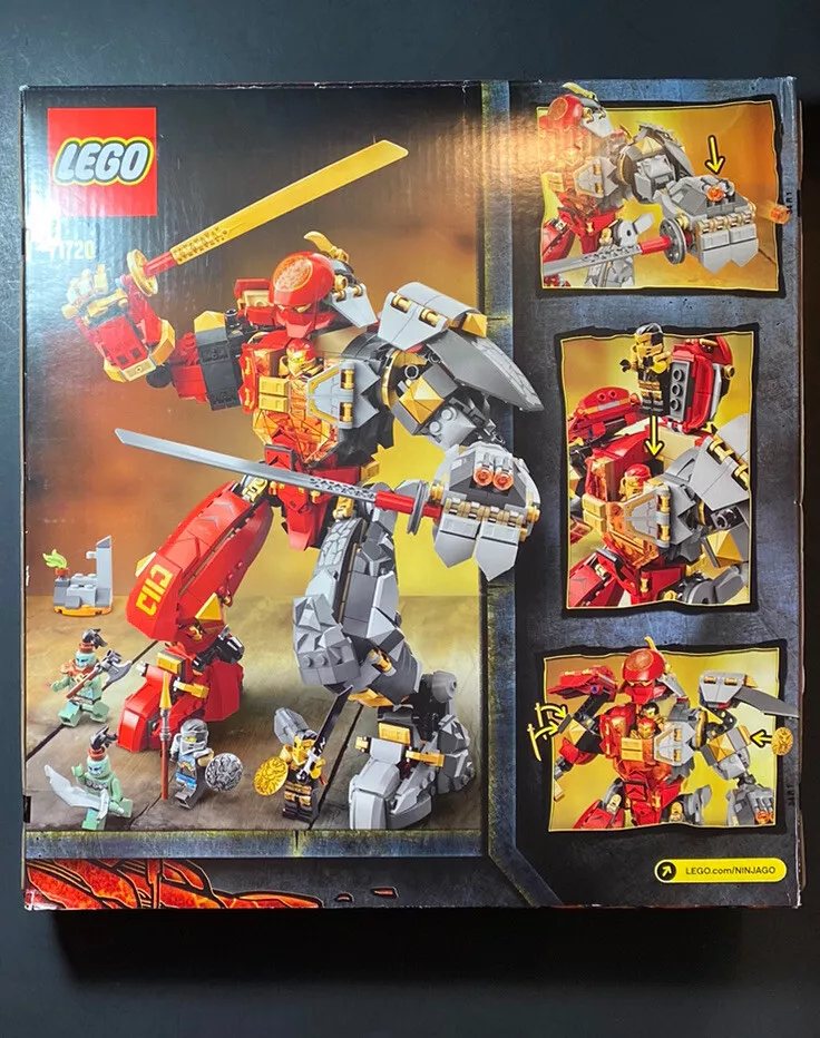 Lego ninjago season online 13 fire stone mech