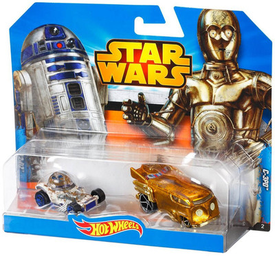 【Hot Wheels】スター・ウォーズ R2-D2 & C-3PO HOT WHEELS STAR WARS CHARACTER CAR 2-PACK, C-3PO and R2-D2
