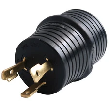 Leisure Cords 30AMP 3 Prong Nema L5-30P-TT-30R Generator Adapter Plug RV