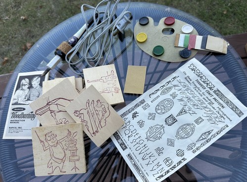 Rapco Vintage Woodburning Project Set Super Deluxe Wood-Burning