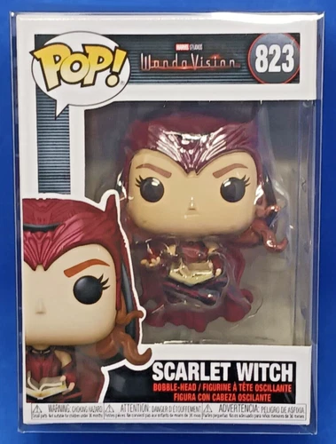 Funko Pop! Marvel Studios WandaVision Scarlet Witch Bobble-Head #823