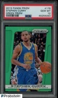 2013-14 Panini Green Prizm #176 Stephen Curry Warriors PSA 10 GEM MINT