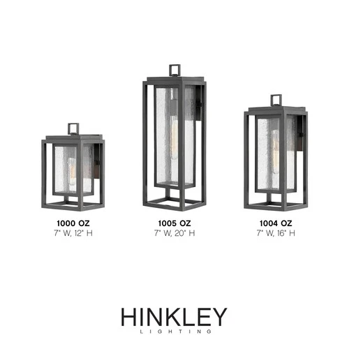 Hinkley Lighting 1005 Republic 1 Light 20" Tall Coastal Elements - Black - Picture 12 of 12