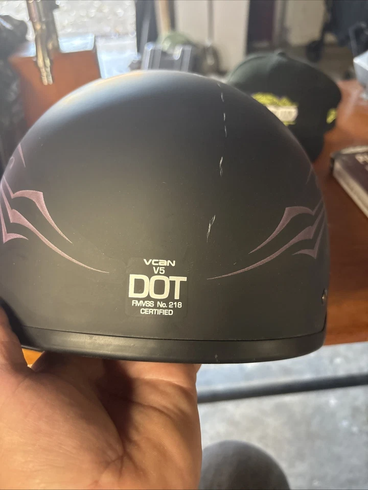 Casco de moto Vcan V5 Foto 3 de 4