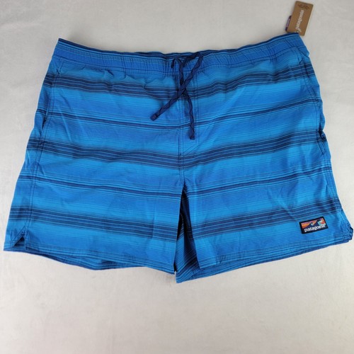 Patagonia WAVEFARER Bayou Blue Board Surf Shorts 16” Mens Size XXL 86511 NWT
