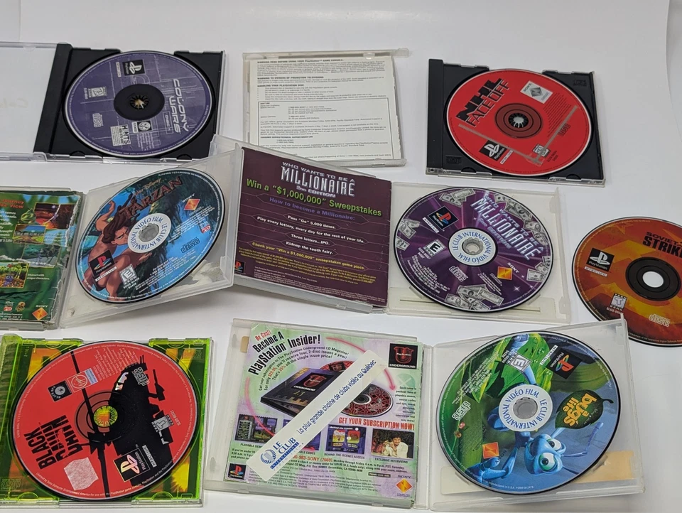 Lot of 9 PlayStation 1 (PS1) Games - Various Condition - Image 3 of 3