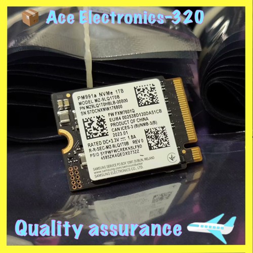 PM991a SAMSUNG 1TB SSD M.2 2230 NVMe PCIe For Surface Dell Laptop Steam Deck PC - 第 1/3 張圖片