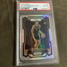 2023-24 Panini Prizm - Silver Prizm #136 Victor Wembanyama (RC)