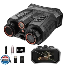 4K Night Vision Goggles with Rangefinder | 16X Zoom Night Vision 