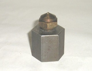 Toolmaker Built Surface Grinder Diamond Wheel Dresser 1" Hex About 1.60" Tall