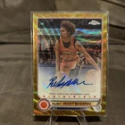 Ruby Whitehorn Tops Certified Autograph Gold Wave 15/50
