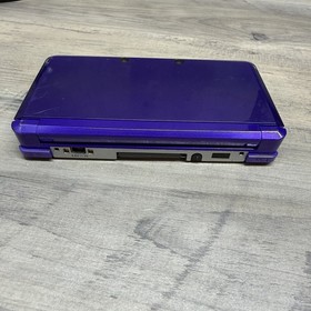 Nintendo 3DS Purple Console Bundle w/ Mario Party DS + Stylus | Tested 🎮💜