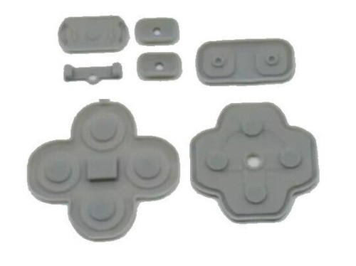 Nintendo DS Silikon Pads Ersatz Tasten NDSi Knöpfe NDSL Gummi 3DS Buttons NEU ✅ - Picture 7 of 8