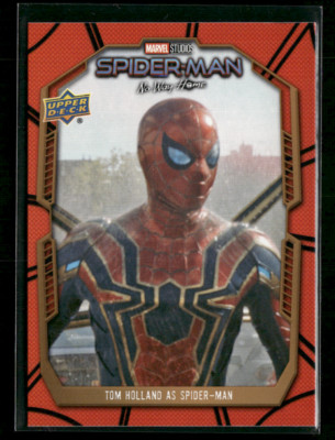 No way  upper deck スパイダーマン 2023 Upper Deck Marvel Spiderman No Way Home #E-1 Tom Holland As