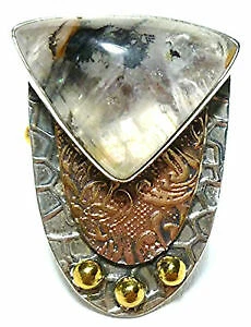 Cuarzo Latón chapado Family & Friends Anillos de Moda