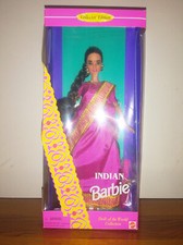 NEW 1995 Collector Edition India of the World Collection Indian Barbie Doll