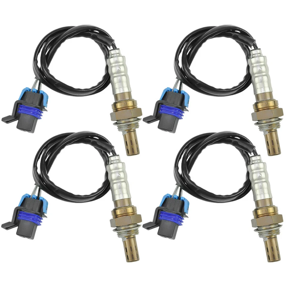 Juego de 4 sensores de oxígeno O2 arriba y abajo 234-4565/234-4566 para Chevrolet GMC Buick 3,6 L Foto 3 de 4