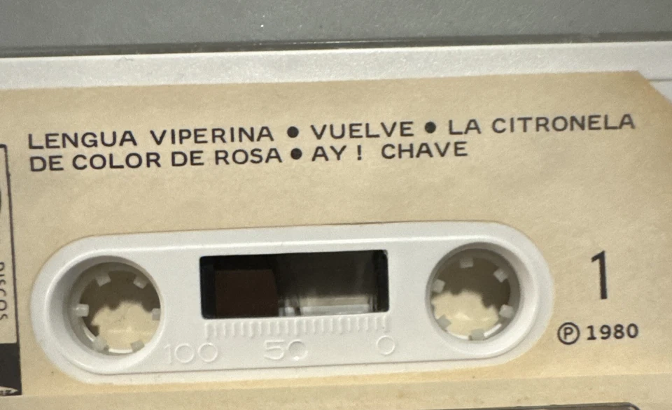 Sonora Dimamita & 20 Anos De Exitos Cassette Discos Fuentes ,F901286 - Image 4 of 4