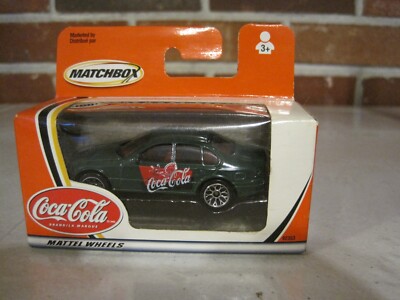 2002 MATTEL MATCHBOX COCA-COLA FORD FALCON FORTE-DIE CAST-1/64 SCALE-GREEN--NEW