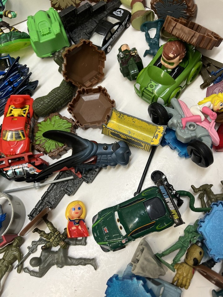 Huge Lot Mixed Toys Cars Action Figures Lego Accessories Assorted Bulk
