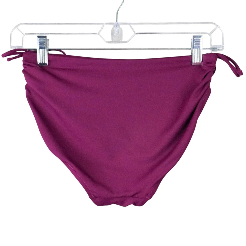 Athleta Bikini Bottom Womens Size XS Velvet Plum Cinch Full Bottom Swim Scrunch - Image 3 of 3