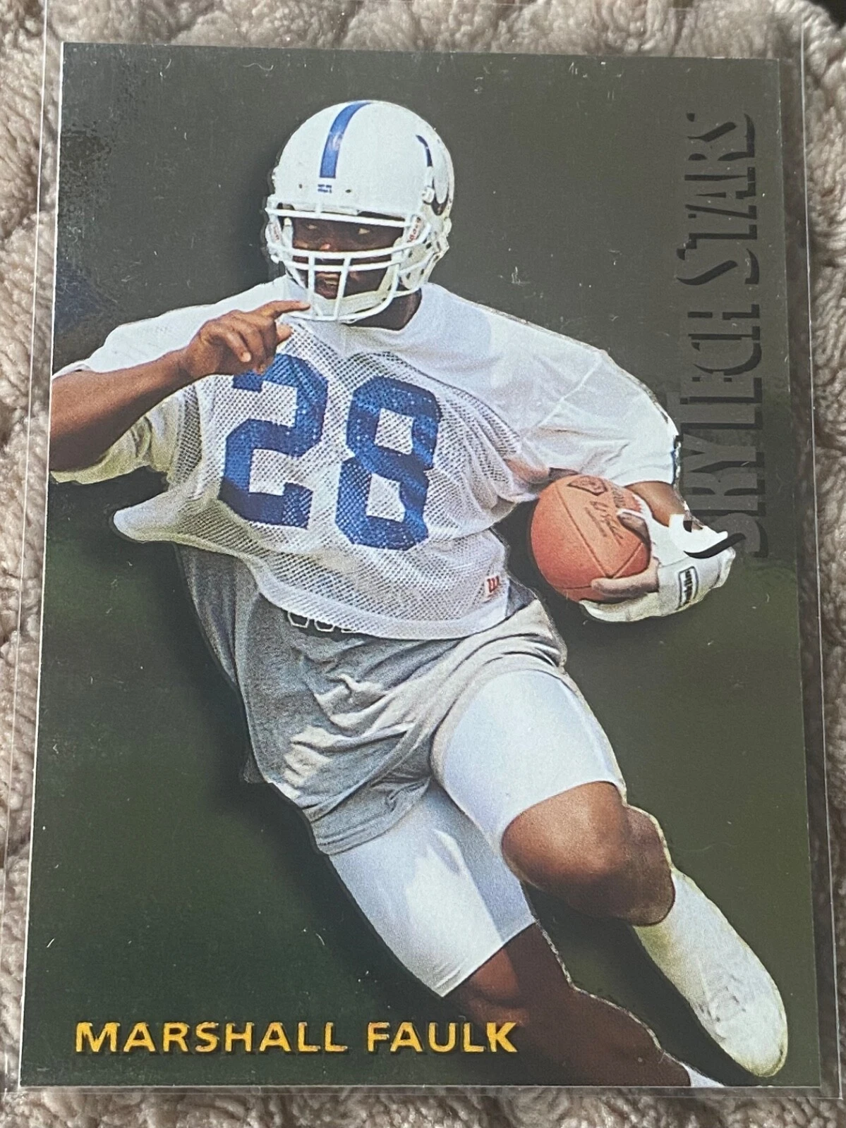 1994  SkyBox Premium #ST-21 Marshall Faulk RC