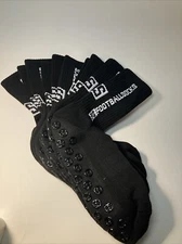 5 Pairs Of Men's Anti Odor & Sweat Absorption Bottom Crew Socks, Non-Slip Sport